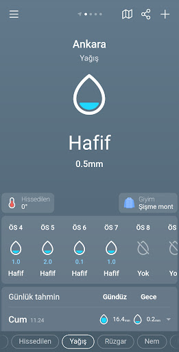 Weather Sky - Hava Durumu ekran görüntüsü
