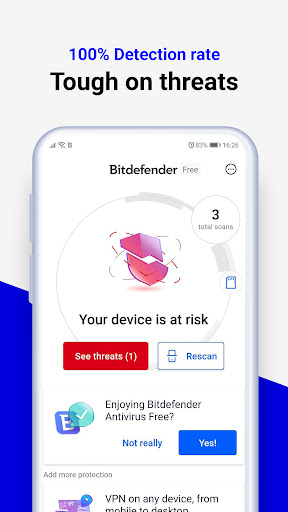 Bitdefender Antivirus ekran görüntüsü