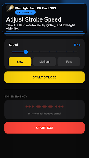 Flashlight Pro: LED Torch SOS ekran görüntüsü