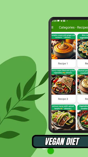 Vegan Diet ekran görüntüsü