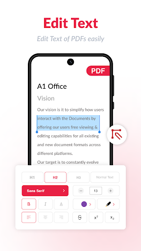 PDF Editor - pdf'yi düzenle ekran görüntüsü
