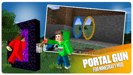 Portal Gun for Minecraft Mod ekran görüntüsü