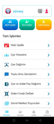 Eğitimiş ekran görüntüsü