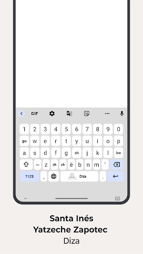 Motorola Indigenous Keyboard ekran görüntüsü