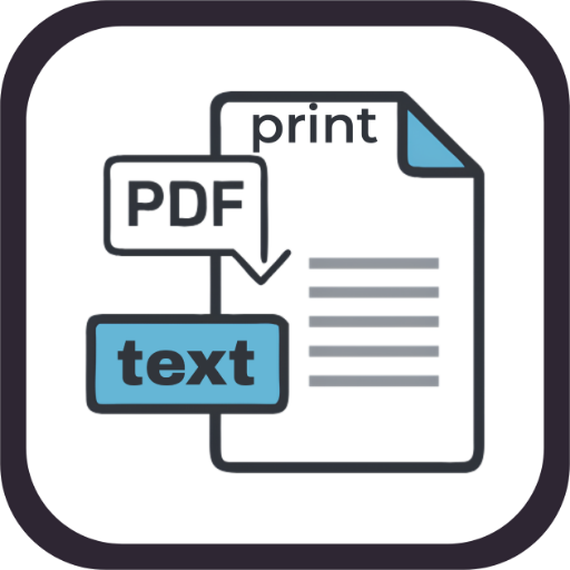 Text to PDF and Print