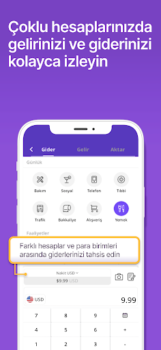 MoneyPocket Gider ve Bütçe ekran görüntüsü