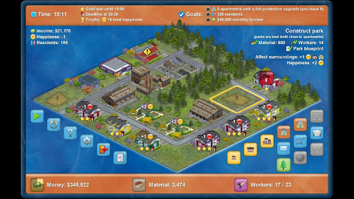 Townopolis ekran görüntüsü