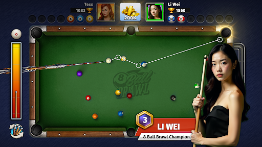 8 Ball Brawl: Pool & Billiards ekran görüntüsü