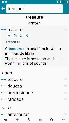 Portuguese - English ekran görüntüsü