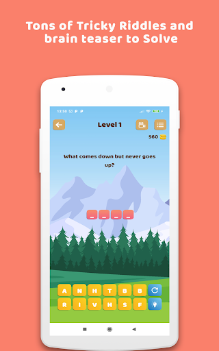 Word Riddle Quest: Brain Game ekran görüntüsü