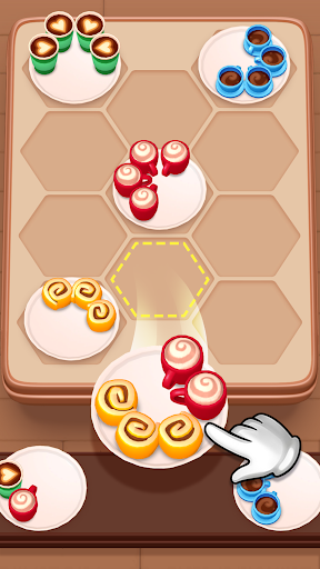 Tidy Coffee - Hexa Sort Puzzle ekran görüntüsü