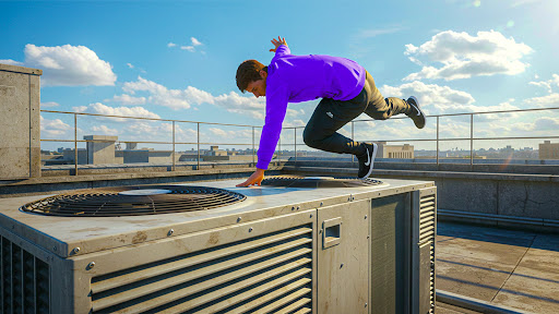 Only Going Up 3D Rooftop Jump ekran görüntüsü