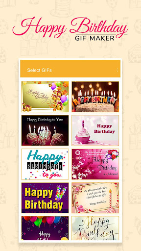 Happy Birthday Gif & Images ekran görüntüsü