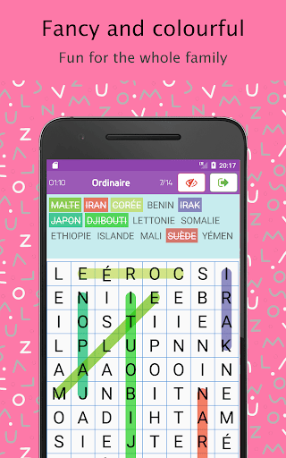 Word Search French Dictionary ekran görüntüsü