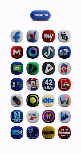One UI Fluffy Icon Pack ekran görüntüsü