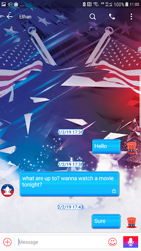 Independence day skin ekran görüntüsü