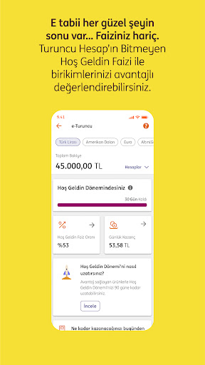ING Mobil ekran görüntüsü