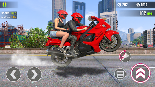 Real Traffic Bike Racing 3D ekran görüntüsü