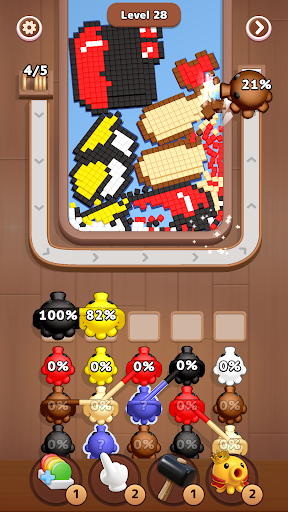 Pixel Crush:Color puzzle ekran görüntüsü