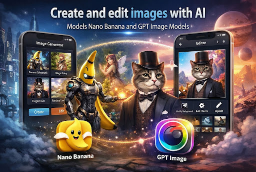 Nano banana editor de fotos IA ekran görüntüsü