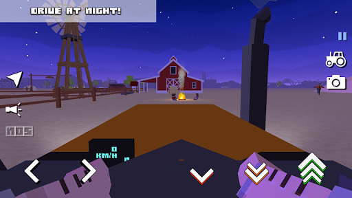 Blocky Farm Racing & Simulator ekran görüntüsü