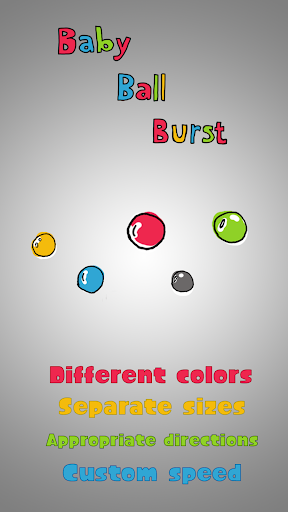 Baby Ball Burst ekran görüntüsü