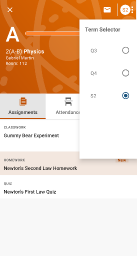 PowerSchool Mobile ekran görüntüsü