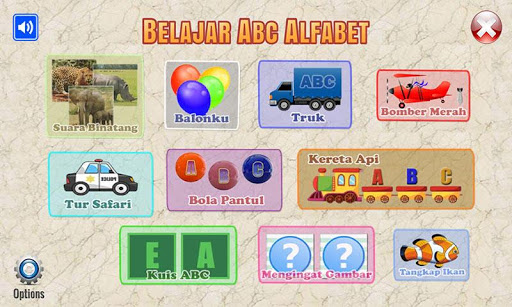 Belajar ABC Alfabet ekran görüntüsü