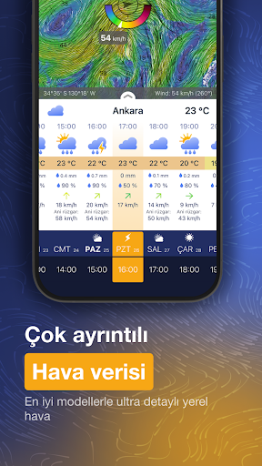 Ventusky: Hava durumu ekran görüntüsü