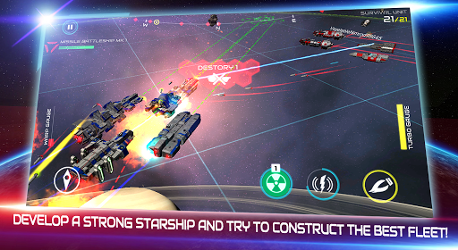 Starship battle ekran görüntüsü