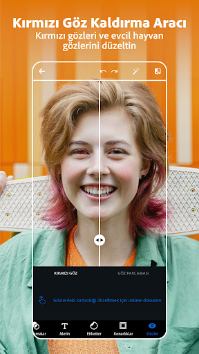Photoshop Express - Düzenleme ekran görüntüsü