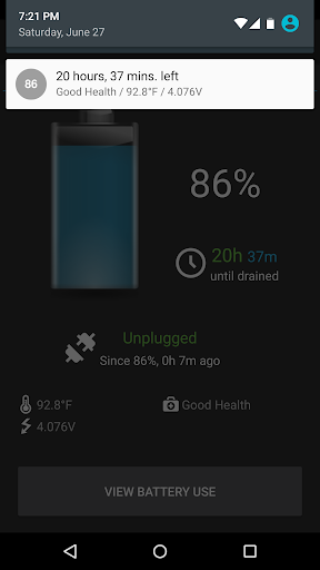 BatteryBot Battery Indicator ekran görüntüsü