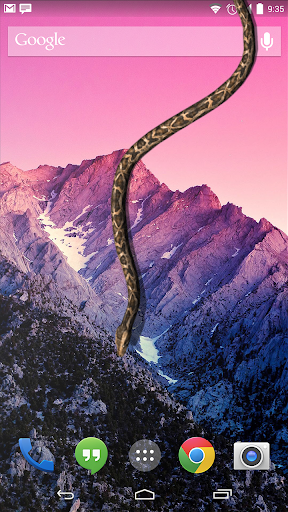 Snake On Screen Hissing Joke ekran görüntüsü