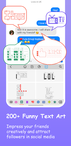 Emoji Keyboard: Fonts, Emojis ekran görüntüsü