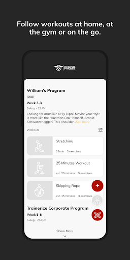 Rising Fitness ekran görüntüsü
