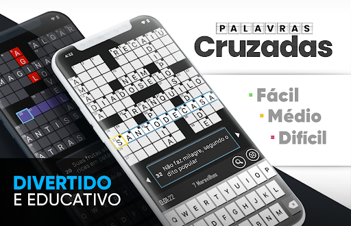 Palavras Cruzadas em Português ekran görüntüsü