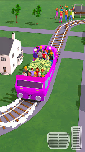 Passenger Express Train Game ekran görüntüsü