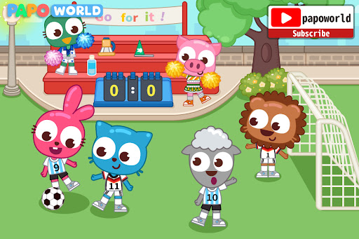 Papo Town Okul Hayatı ekran görüntüsü