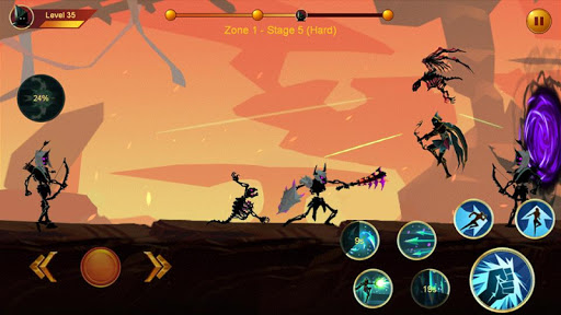 Shadow fighter 2: Ninja fight ekran görüntüsü