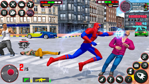 Speed Hero Flying Spider Hero ekran görüntüsü