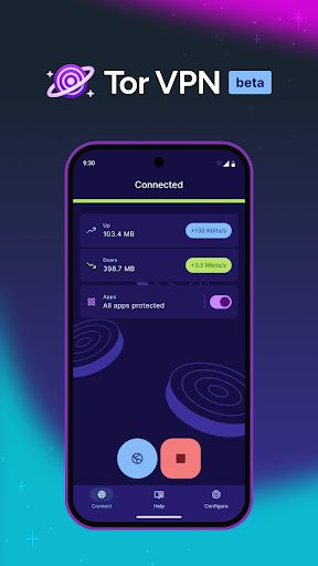 Tor VPN Beta ekran görüntüsü
