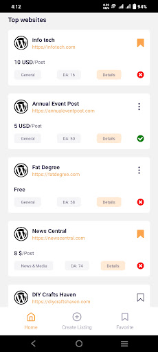 Backlink Bazaar: Guest Post ekran görüntüsü