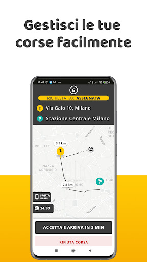 Taxi Connect App ekran görüntüsü