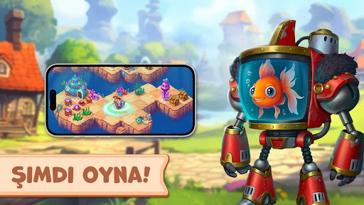 Mergest Kingdom: Eşleme oyunu ekran görüntüsü