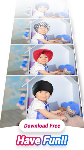 Punjabi Turban Photo Editor ekran görüntüsü