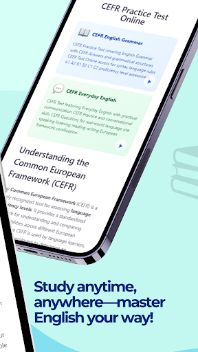 CEFR Practice Test ekran görüntüsü