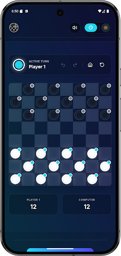 Checkers Pro Offline Edition ekran görüntüsü