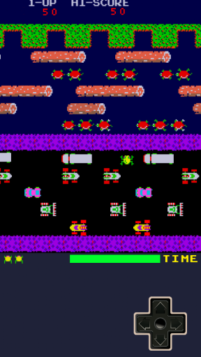 classic frogger ekran görüntüsü