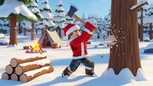 Snow Night Survival Game ekran görüntüsü
