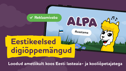 ALPA eestikeelsed õppemängud ekran görüntüsü